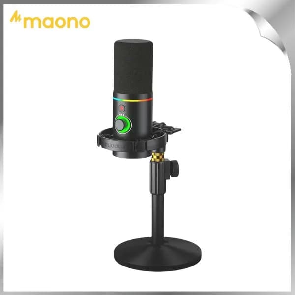 Micro có dây Maono RGB PD200X Black (1 bộ thu) - Ảnh 24