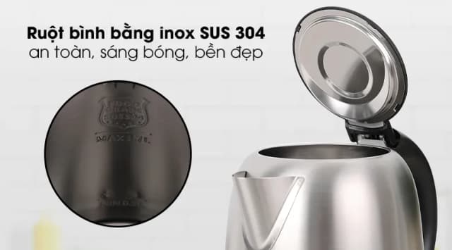 Top 1 so sánh giá Bình đun siêu tốc Midea 1.7 lít MKE170M1BGK - Tìm sản phẩm giá rẻ nhất - Ảnh 19