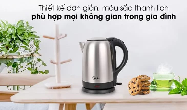 So sánh giá Bình đun siêu tốc Midea 1.7 lít MKE170M1BGK - Tìm sản phẩm giá rẻ nhất - Ảnh 10