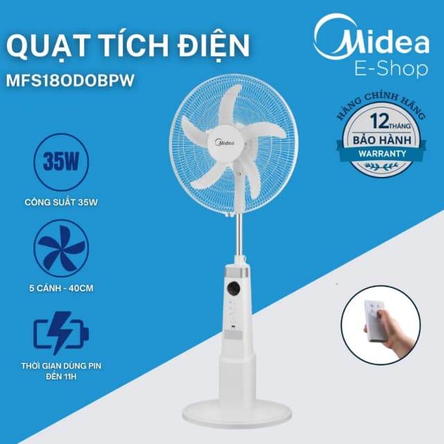 So sánh giá Quạt đứng Midea 5 cánh FS40-15DR 55W rẻ nhất? - Ảnh 12