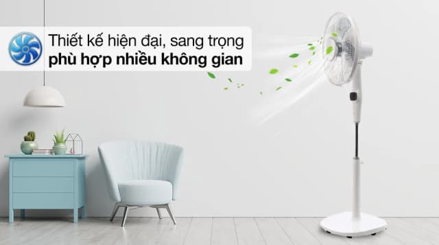 So sánh giá Quạt đứng Midea 5 cánh FS40-15DR 55W rẻ nhất? - Ảnh 9