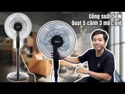 Quạt đứng Midea 5 cánh FS40-15Q 50W - Giá rẻ nhất hôm nay - Ảnh 14