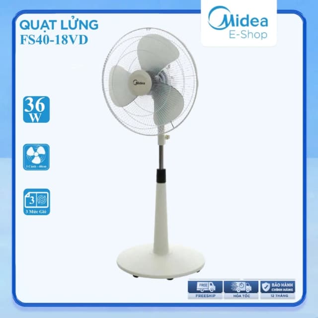 So sánh giá Quạt lửng Midea 3 cánh FTS40-17VD 36W rẻ nhất? - Ảnh 11