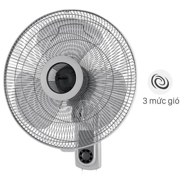 Quạt treo tường Midea 3 cánh FW40-6H 55W - Ảnh 9