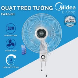 So sánh giá Quạt treo tường Midea 3 cánh FW40-6H 55W - Tìm sản phẩm giá rẻ nhất - Ảnh 7