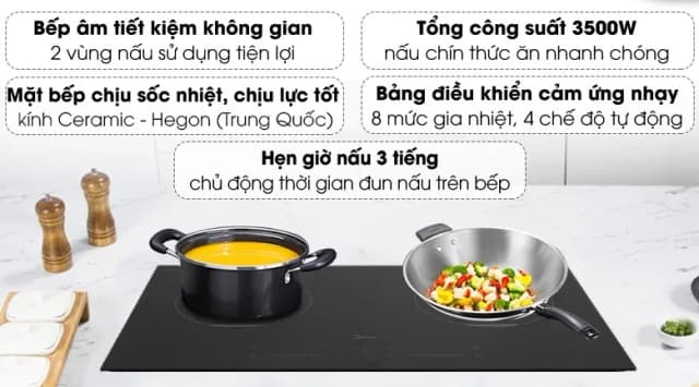 So sánh giá Bếp từ đôi âm Midea MC-IH3520 3500W rẻ nhất? - Ảnh 14