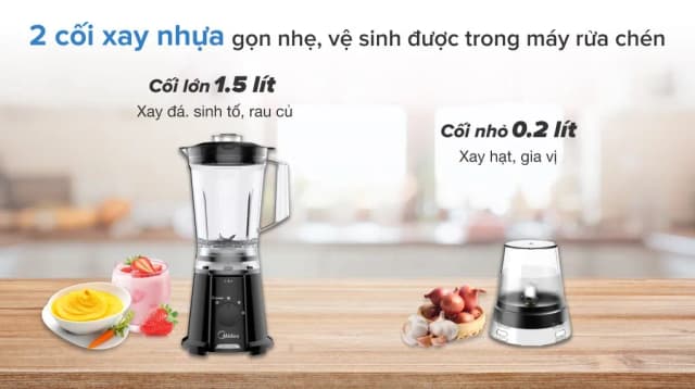 So sánh giá Máy xay sinh tố đa năng Midea MJ-BL45 rẻ nhất? - Ảnh 20