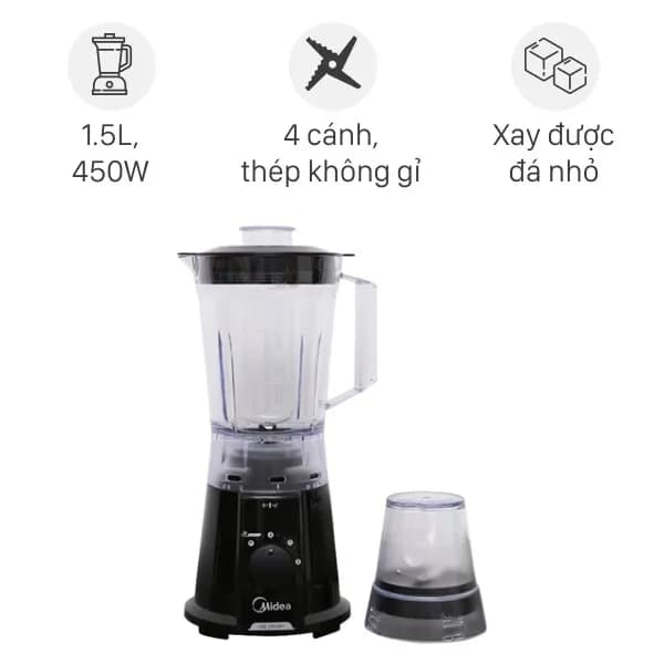 So sánh giá Máy xay sinh tố đa năng Midea MJ-BL45 rẻ nhất? - Ảnh 4