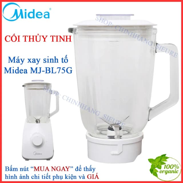 So sánh giá Máy xay sinh tố đa năng Midea MJ-BL75G rẻ nhất? - Ảnh 16