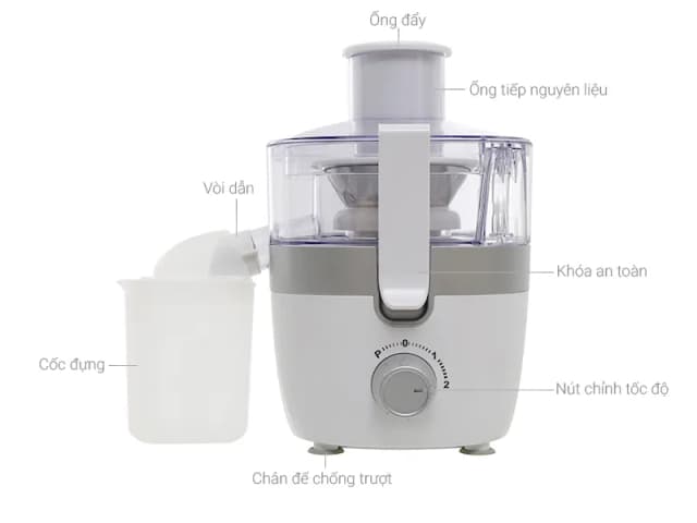 So sánh giá Máy ép trái cây Midea MJ-JE35 rẻ nhất? - Ảnh 3