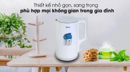 So sánh giá Bình đun siêu tốc Midea 1.7 lít MK-17DW - Tìm sản phẩm giá rẻ nhất - Ảnh 2