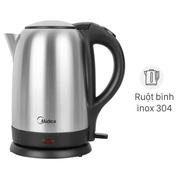 Bình đun siêu tốc Midea 1.7 lít MK-17SS - Ảnh 12