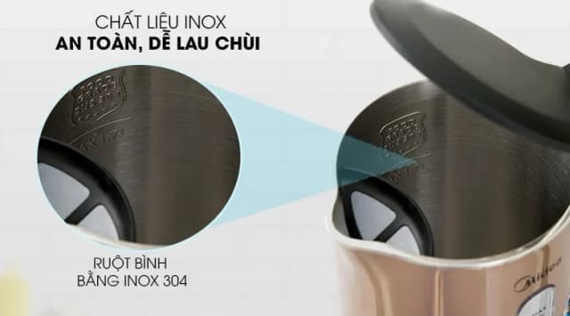 So sánh giá Bình đun siêu tốc Midea 1.7 lít MK-317DW rẻ nhất? - Ảnh 16