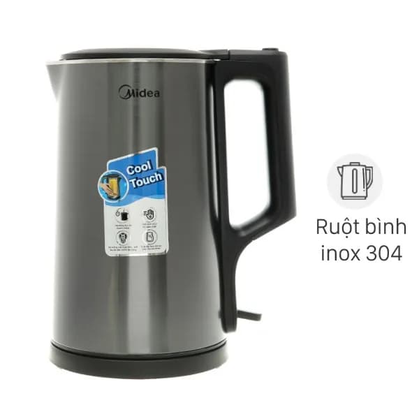 So sánh giá Bình đun siêu tốc Midea 1.7 lít MK-317DW rẻ nhất? - Ảnh 6