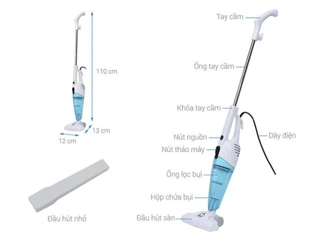 So sánh giá Máy hút bụi cầm tay Midea MVC-SC861B rẻ nhất? - Ảnh 12