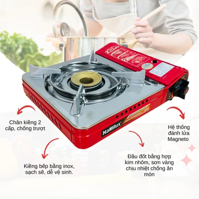 So sánh giá Bếp ga mini Namilux NH-P2915PS rẻ nhất? - Ảnh 12