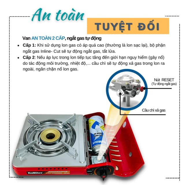So sánh giá Bếp ga mini Namilux NH-P2915PS rẻ nhất? - Ảnh 15