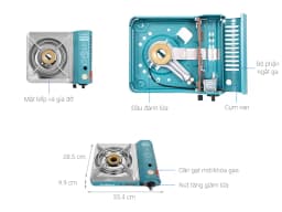 So sánh giá Bếp ga mini Namilux NH-P3031PS - Tìm sản phẩm giá rẻ nhất - Ảnh 16