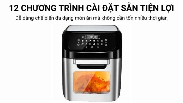 So sánh giá Lò chiên không dầu Mishio MK-281 12 lít rẻ nhất? - Ảnh 17