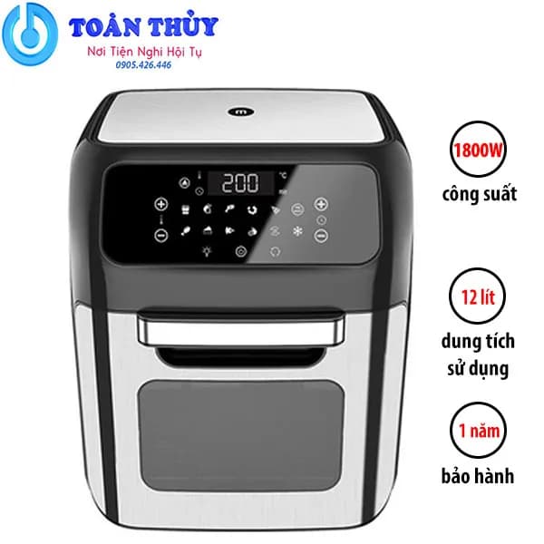 So sánh giá Lò chiên không dầu Mishio MK-281 12 lít rẻ nhất? - Ảnh 19