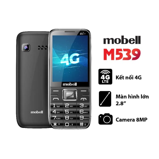 Điện thoại Mobell M539 - 11