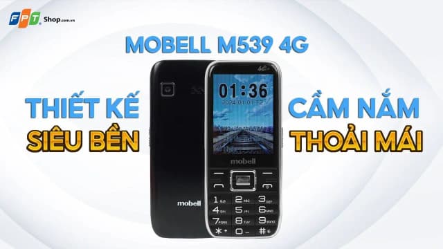 Điện thoại Mobell M539 - 18