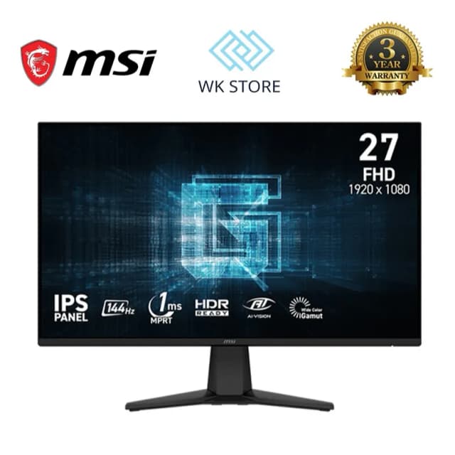 So sánh giá Màn hình Gaming MSI G275L E14 (27 inch, Full HD, IPS, 144Hz, 1ms) rẻ nhất? - Ảnh 4