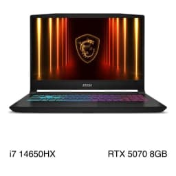 Laptop MSI Gaming Katana 15 HX B14WGK - 023VN (i7 14650HX, 16GB, 1TB, RTX 5070 8GB, QHD, 165Hz, Win11) - Giá rẻ nhất hôm nay - Ảnh 1