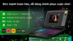Laptop MSI Gaming Katana 15 HX B14WGK - 023VN (i7 14650HX, 16GB, 1TB, RTX 5070 8GB, QHD, 165Hz, Win11) - Giá rẻ nhất hôm nay - Ảnh 3