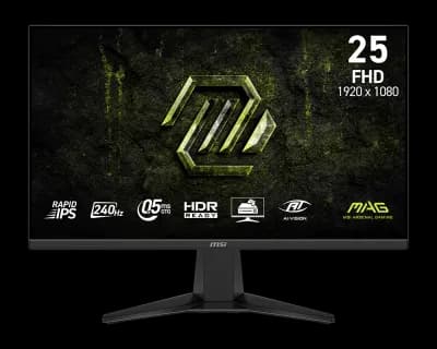 Màn hình Gaming MSI MAG 255F X24 (24.5 inch, Full HD, Rapid IPS, 240Hz, 0.5ms) - Ảnh 9