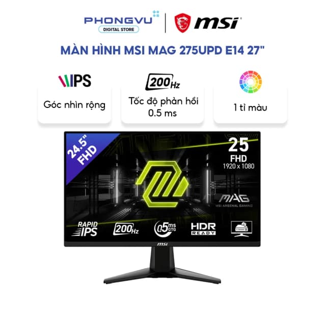 Top 1 so sánh giá Màn hình Gaming MSI MAG 255F X24 (24.5 inch, Full HD, Rapid IPS, 240Hz, 0.5ms) - Tìm sản phẩm giá rẻ nhất - Ảnh 32