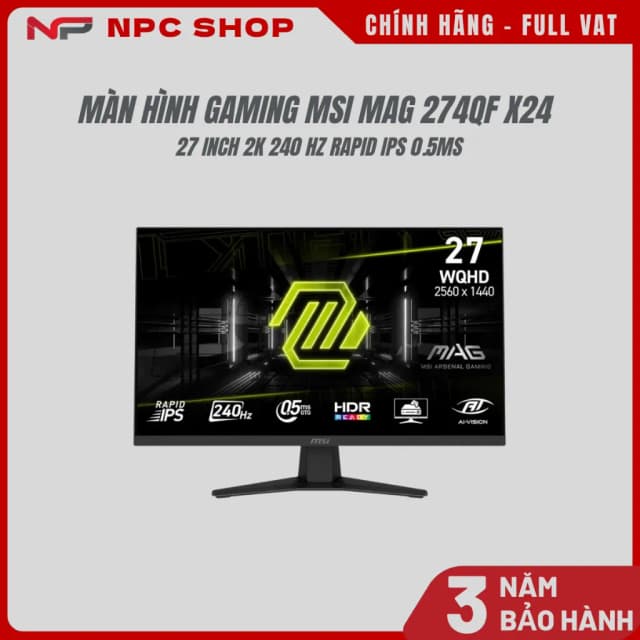 Top 1 so sánh giá Màn hình Gaming MSI MAG 255F X24 (24.5 inch, Full HD, Rapid IPS, 240Hz, 0.5ms) - Tìm sản phẩm giá rẻ nhất - Ảnh 38