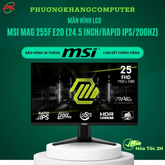Top 1 so sánh giá Màn hình Gaming MSI MAG 255F X24 (24.5 inch, Full HD, Rapid IPS, 240Hz, 0.5ms) - Tìm sản phẩm giá rẻ nhất - Ảnh 40