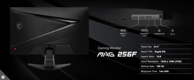 Top 1 so sánh giá Màn hình Gaming MSI MAG 255F X24 (24.5 inch, Full HD, Rapid IPS, 240Hz, 0.5ms) - Tìm sản phẩm giá rẻ nhất - Ảnh 45