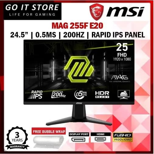 Top 1 so sánh giá Màn hình Gaming MSI MAG 255F X24 (24.5 inch, Full HD, Rapid IPS, 240Hz, 0.5ms) - Tìm sản phẩm giá rẻ nhất - Ảnh 55