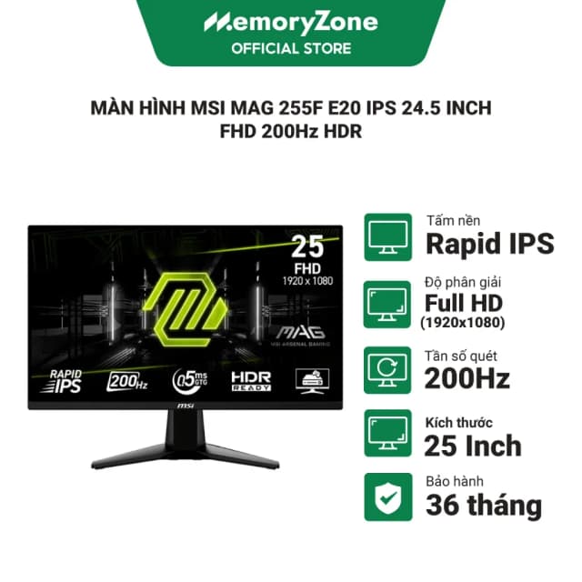 Top 1 so sánh giá Màn hình Gaming MSI MAG 255F X24 (24.5 inch, Full HD, Rapid IPS, 240Hz, 0.5ms) - Tìm sản phẩm giá rẻ nhất - Ảnh 64
