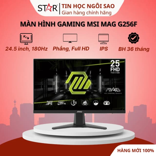 Top 1 so sánh giá Màn hình Gaming MSI MAG 255F X24 (24.5 inch, Full HD, Rapid IPS, 240Hz, 0.5ms) - Tìm sản phẩm giá rẻ nhất - Ảnh 72
