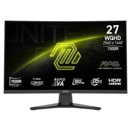 Màn hình Gaming MSI MAG 275CQF E18 (27 inch, 2K, VA, 180Hz, 0.5ms)