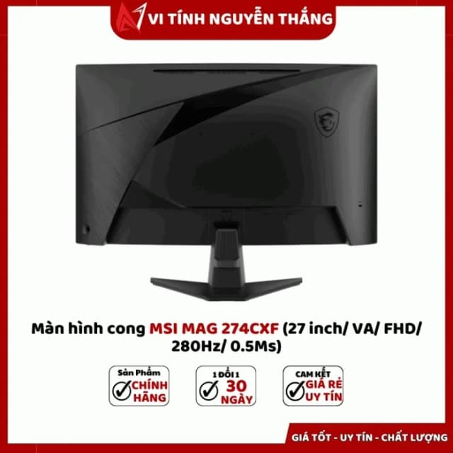 So sánh giá Màn hình Gaming MSI MAG 274CXF (27 inch, Full HD, VA, 280Hz, 0.5ms) rẻ nhất? - Ảnh 9