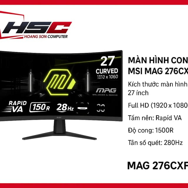 So sánh giá Màn hình Gaming MSI MAG 276CXF (27 inch, Full HD, VA, 280Hz, 0.5ms) rẻ nhất? - Ảnh 17
