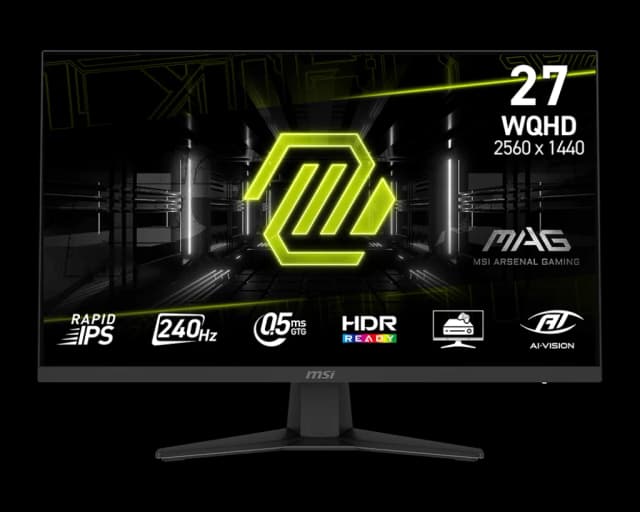 Màn hình Gaming MSI MAG 274QF X24 (27 inch, WQHD, Rapid IPS, 240Hz, 0.5ms) - Ảnh 2