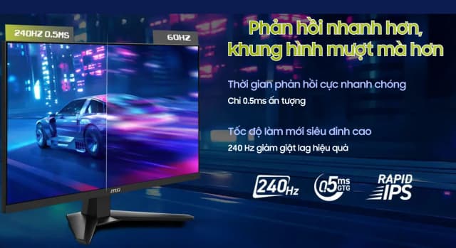 Top 1 so sánh giá Màn hình Gaming MSI MAG 274QF X24 (27 inch, WQHD, Rapid IPS, 240Hz, 0.5ms) - Tìm sản phẩm giá rẻ nhất - Ảnh 19
