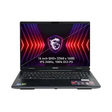 Laptop MSI Gaming Sword 16 HX B14VFKG - 045VN (i7 14700HX, 16GB, 1TB, RTX 4060 8GB, QHD+ 240Hz, Win11) - 14
