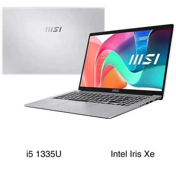 Laptop MSI Modern 15 F13MG - 082VN (i5 1335U, 16GB, 512GB, Full HD, Win11) - 1