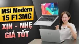 Laptop MSI Modern 15 F13MG - 082VN (i5 1335U, 16GB, 512GB, Full HD, Win11) - Giá rẻ nhất hôm nay - Ảnh 6