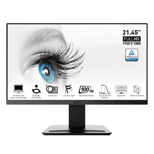 Top 1 so sánh giá Màn hình MSI PRO MP225 E12VL (21.45 inch, Full HD, VA, 120Hz, 1ms) - Tìm sản phẩm giá rẻ nhất - Ảnh 12