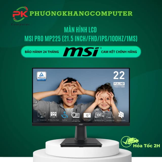 Top 1 so sánh giá Màn hình MSI PRO MP225 E12VL (21.45 inch, Full HD, VA, 120Hz, 1ms) - Tìm sản phẩm giá rẻ nhất - Ảnh 22