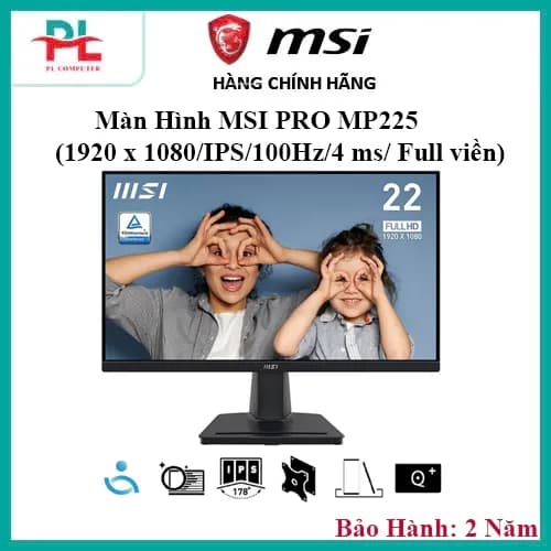 Top 1 so sánh giá Màn hình MSI PRO MP225 E12VL (21.45 inch, Full HD, VA, 120Hz, 1ms) - Tìm sản phẩm giá rẻ nhất - Ảnh 29