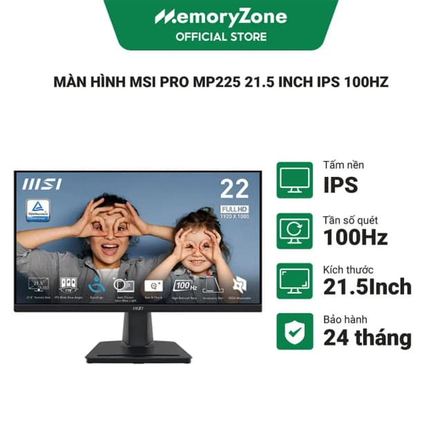 Top 1 so sánh giá Màn hình MSI PRO MP225 E12VL (21.45 inch, Full HD, VA, 120Hz, 1ms) - Tìm sản phẩm giá rẻ nhất - Ảnh 36