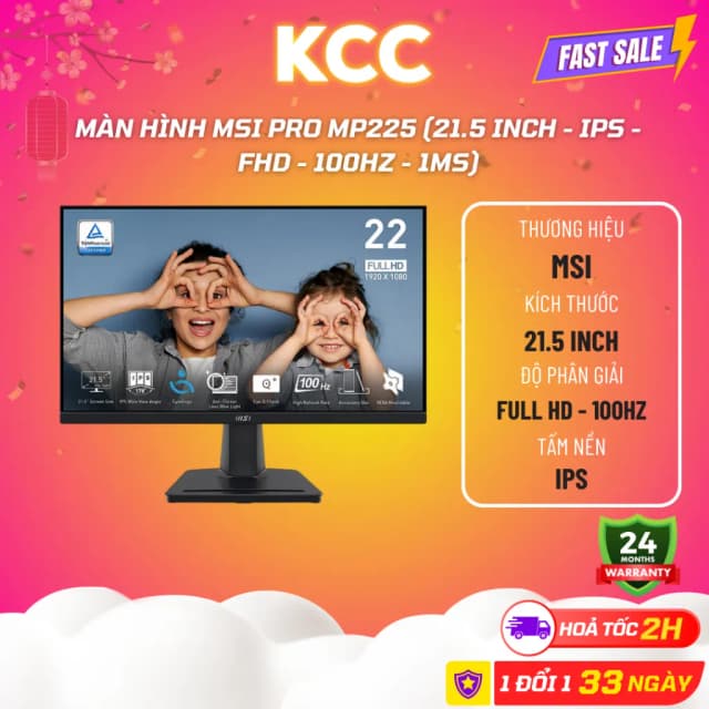 Top 1 so sánh giá Màn hình MSI PRO MP225 E12VL (21.45 inch, Full HD, VA, 120Hz, 1ms) - Tìm sản phẩm giá rẻ nhất - Ảnh 39